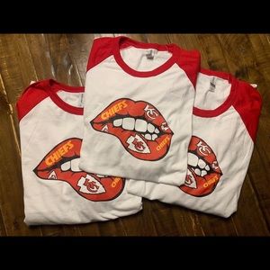 KC Chiefs Lips Shirts